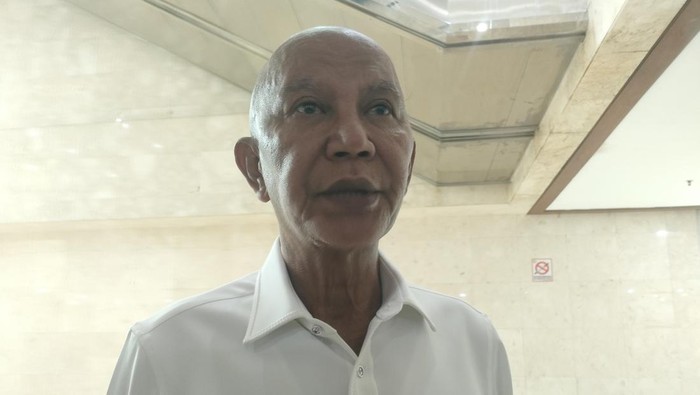Ketua DPP PDIP, Said Abdullah, di kompleks parlemen, Senayan, Jakarta Pusat, Rabu (8/1/2025).