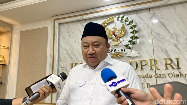 Wakil Ketua Komisi X DPR Lalu Hadrian Irfani (Firda Cynthia/detikcom)