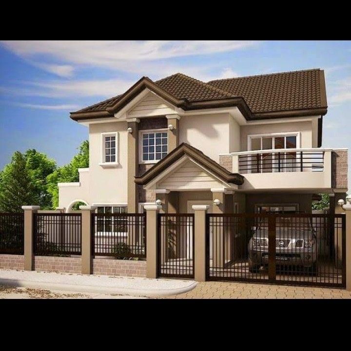 Inspirasi warna cat rumah.