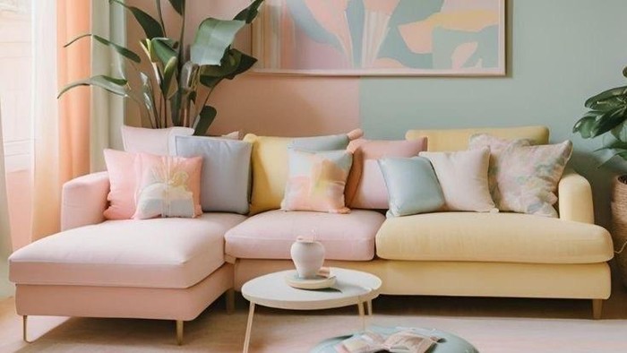 Inspirasi warna cat rumah.