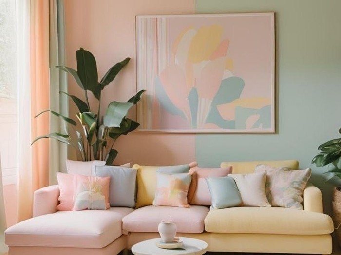 Inspirasi warna cat rumah.