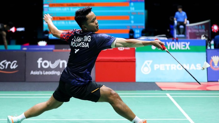 Anthony Sinisuka Ginting terhenti di babak 16 besar Malaysia Open 2025