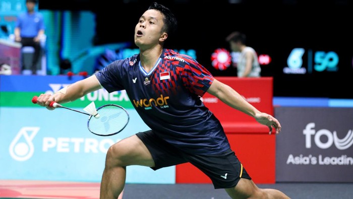Anthony Sinisuka Ginting terhenti di babak 16 besar Malaysia Open 2025