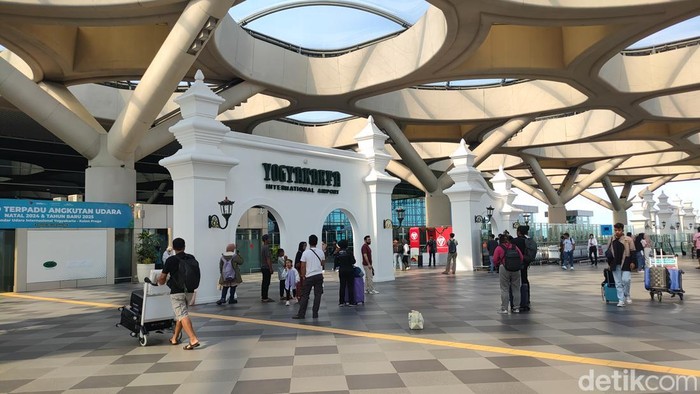 Bandara YIA, Kulon Progo, Kamis (9/1/2025).