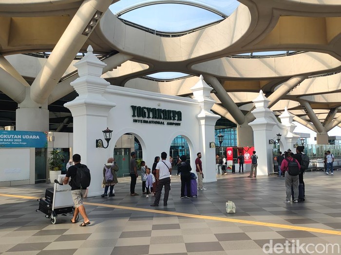 Bandara YIA, Kulon Progo, Kamis (9/1/2025).