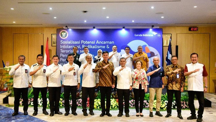 BNPT jalin kerja sama dengan Garuda Indonesia untuk cegah ancaman terorisme