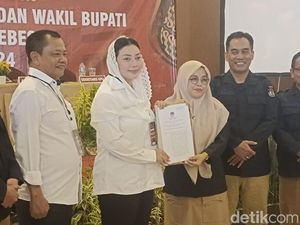 Paramitha dan Wurja Ditetapkan sebagai Bupati-Wabup Brebes Terpilih