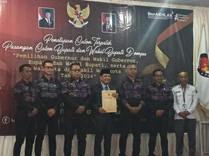 Bambang Firdaus-Syirajuddin Ditetapkan Jadi Bupati-Wabup Dompu Terpilih