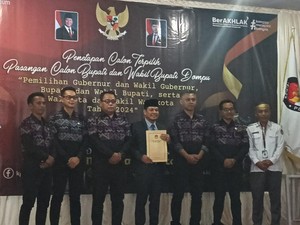 Bambang Firdaus-Syirajuddin Ditetapkan Jadi Bupati-Wabup Dompu Terpilih