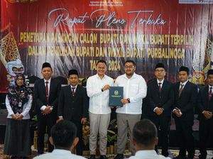Fahmi-Dimas Ditetapkan Jadi Bupati dan Wabup Purbalingga 2025-2030