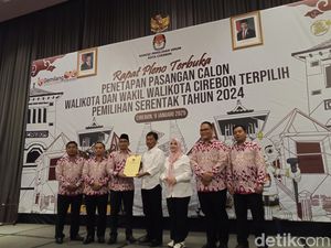 Sah! Effendi Edo-Siti Farida Paslon Terpilih Pilwalkot Cirebon 2024