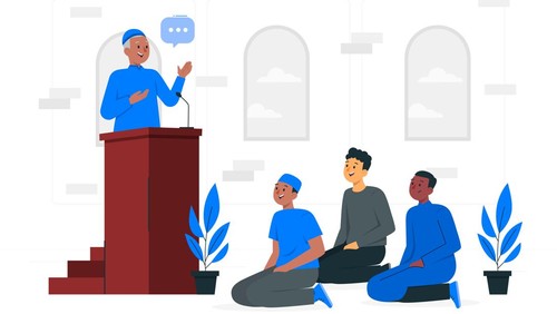 Ilustrasi khutbah Jumat