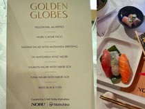 Intip Menu Fantastis Golden Globe Awards 2025 Racikan Chef Nobu