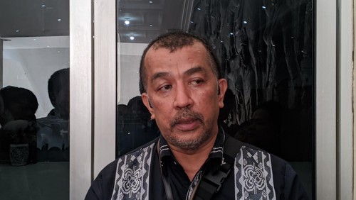 Kasatgas Koordinasi dan Supervisi Wilayah V KPK, Dian Patria, saat ditemui di Mataram, Kamis (9/1/2025). (Ahmad Viqi/detikBali)