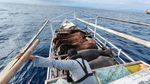 KN. Ular Laut-405 Selamatkan Kapal Terombang Ambing di Laut Flores