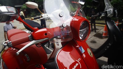 KPK Sita Tiga Vespa Mewah Seharga Ratusan Juta, Ini Penampakannya