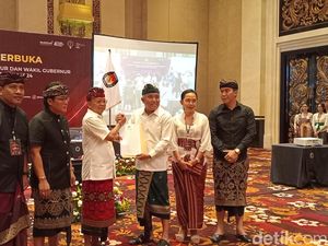 Sah! Koster-Giri Jadi Gubernur-Wakil Gubernur Bali Terpilih Periode 2025-2030