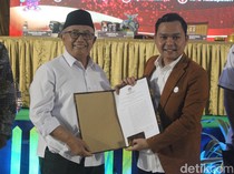 KPU Blitar Tetapkan Rijanto-Bekky Jadi Bupati-Wabup Terpilih