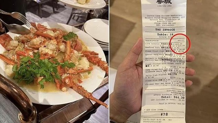 Makan Bareng di Resto China, Wanita Ini Kaget Bon Makannya Rp 9,5 Juta