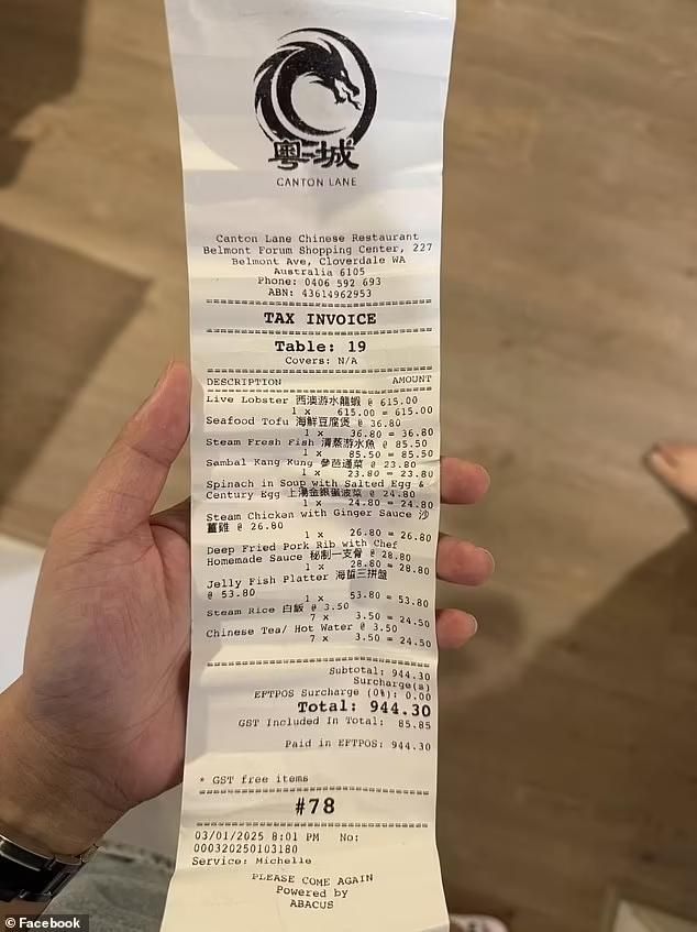 Makan Bareng di Resto China, Wanita Ini Kaget Bon Makannya Rp 9,5 Juta