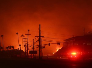 Korban Tewas Akibat Kebakaran Hutan di Los Angeles Bertambah Jadi 10 Orang