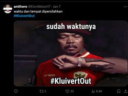 Meme #KluivertOut Sambut Patrick Kluivert Resmi Jadi Pelatih Timnas RI