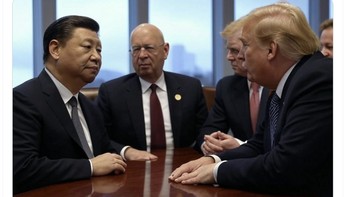 Meme Trump bernegosiasi untuk mencaplok Kanada. Foto: X.com