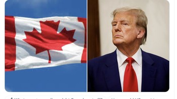 Kanada sepertinya ingin membalas ancaman tarif impor Trump dengan memotong suplai energi ke AS. Foto: X.com