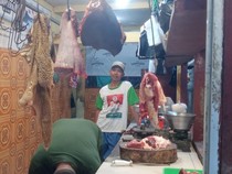 Meski Wabah PMK Merebak, Penjualan Daging Sapi di Lamongan Masih Normal