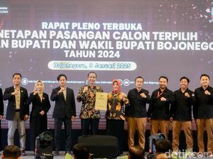 Sah, KPU Tetapkan Wahono-Nurul Sebagai Bupati-Wabup Bojonegoro Terpilih