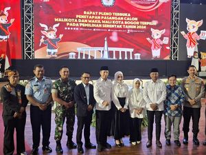 KPU Bogor Resmi Tetapkan Dedie-Jaenal Jadi Walkot-Wawalkot Terpilih