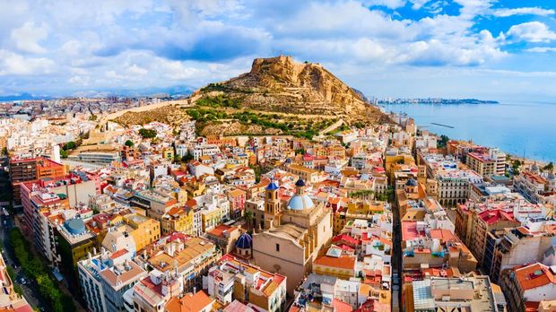 Potret Kota Alicante, Spanyol
