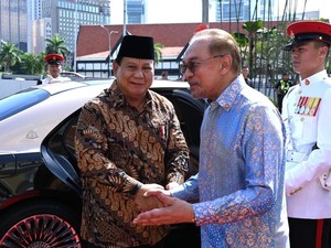 Prabowo Bakal ke Malaysia Usai dari India, Temui Anwar Ibrahim Lagi