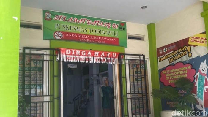 Puskesmas Toddopuli Makassar.