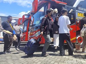 Bus Pengganti Antar Pulang Rombongan SMK Bali Usai Kecelakaan di Batu