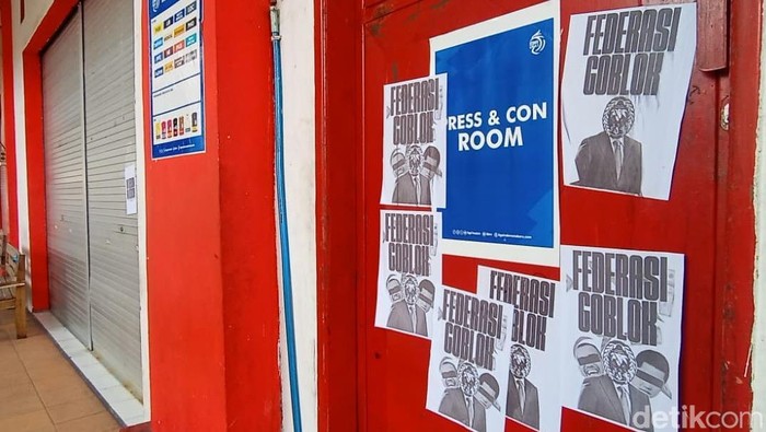 Vandalisme di kantor PSSI Kota Blitar