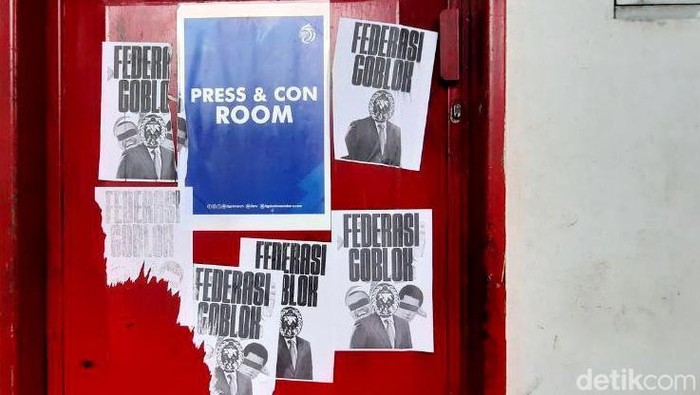 Vandalisme di kantor PSSI Kota Blitar