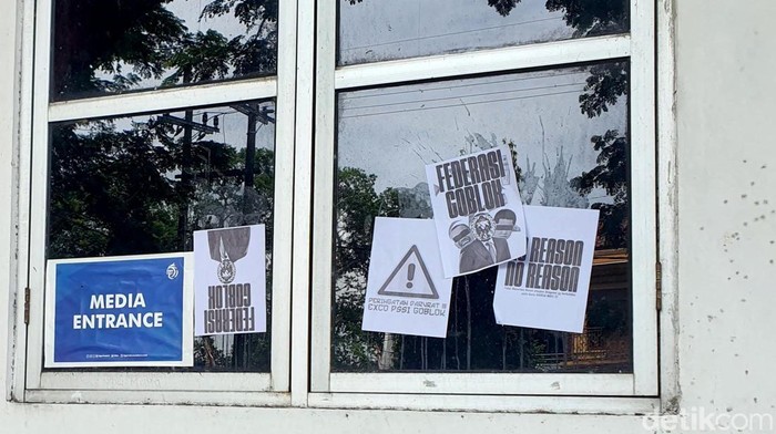 Vandalisme di kantor PSSI Kota Blitar