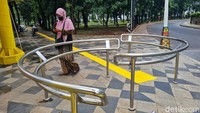 Jalur pedestrian sepanjang 4,8 km ini dilengkapi dengan area yang lebih nyaman.  