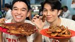10 Gaya Jonathan Alden dan Brisia Jodie Saat Cicip Berbagai Makanan