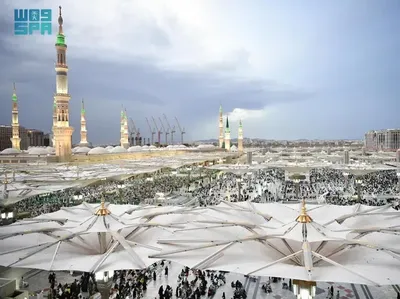 5,5 Juta Umat Islam Salat di Masjid Nabawi Pekan Lalu
