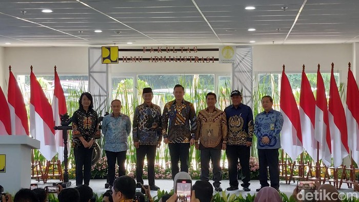AHY Resmikan Gedung FIA UI yang Dibangun dari Hibah Rp 126 M
