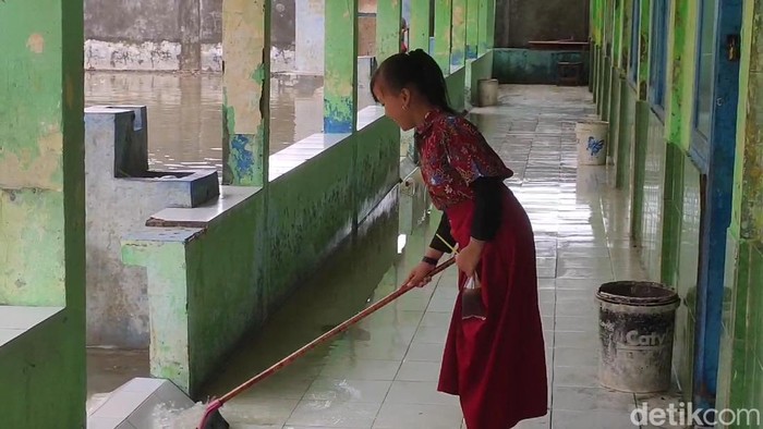 Banjir rob di Cirebon