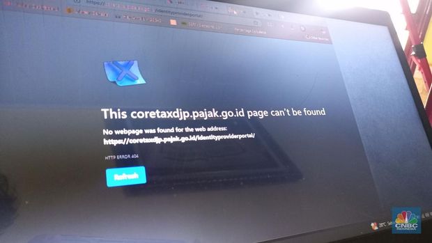 Coretax atau sistem inti administrasi pajak masih mendapatkan kritikan dari masyarakat, setelah 10 hari resmi diluncurkan pemerintah sejak 1 Januari 2025. (CNBC Indonesia/Arrijal Rachman)