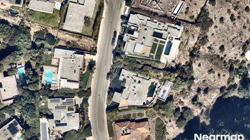 Sebelum kebakaran terjadi, Dinas Cuaca Nasional AS telah mengeluarkan peringatan tertinggi untuk kondisi kebakaran ekstrem di sebagian besar wilayah Los Angeles County. Peringatan itu berlaku sejak Selasa (7/1) hingga Kamis (9/1). Foto: Nearmap