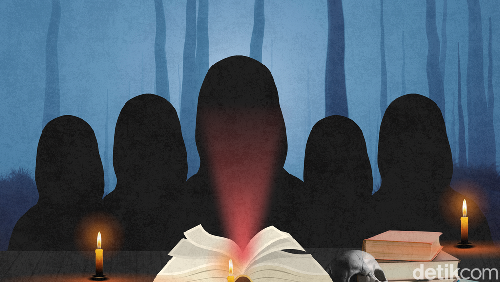 Ilustrasi aliran sesat.