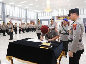 Pimpin Sertijab Dirreskrimsus-Kapolres, Kapolda Sumut: Semangat baru