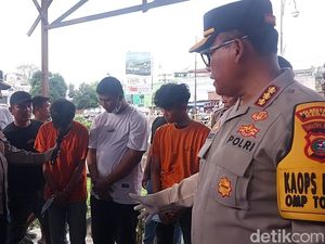 Komplotan Begal Bersajam Rampas Motor-Ancam Bacok Warga di Medan