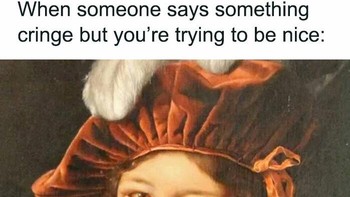 Cringe tapi nggak mau nyinggung perasaan orang lain. Foto: Classical AF Instagram via Bored Panda