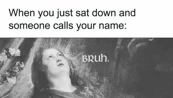 Baru juga napas. Foto: Classical AF Instagram via Bored Panda